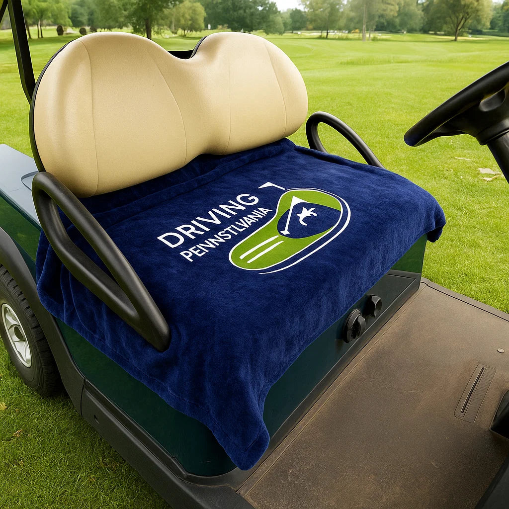 Premium Velour Golf Cart Seat Cover